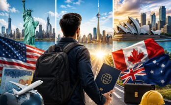 Visa and Jobs for US, Canada, and Australia